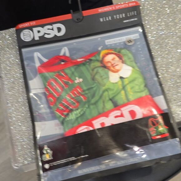 PSD X Elf Son Of A Nutcracker Sports Bra - Picture 6 of 6